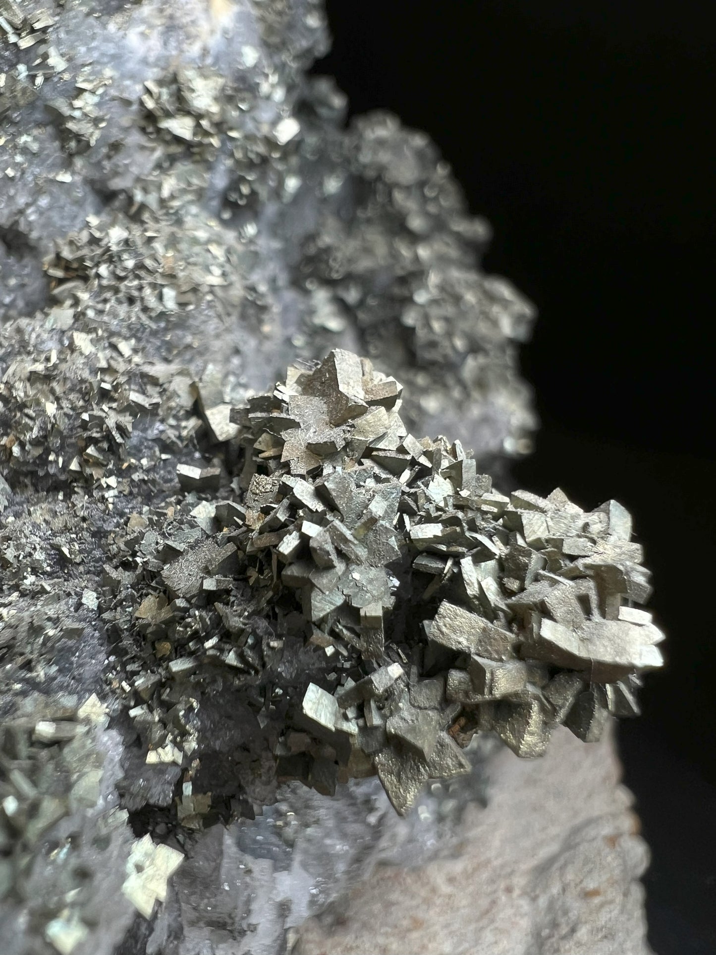 Marcasite And Chalcedony On Matrix From Indiana- Collectors Piece, Home Décor