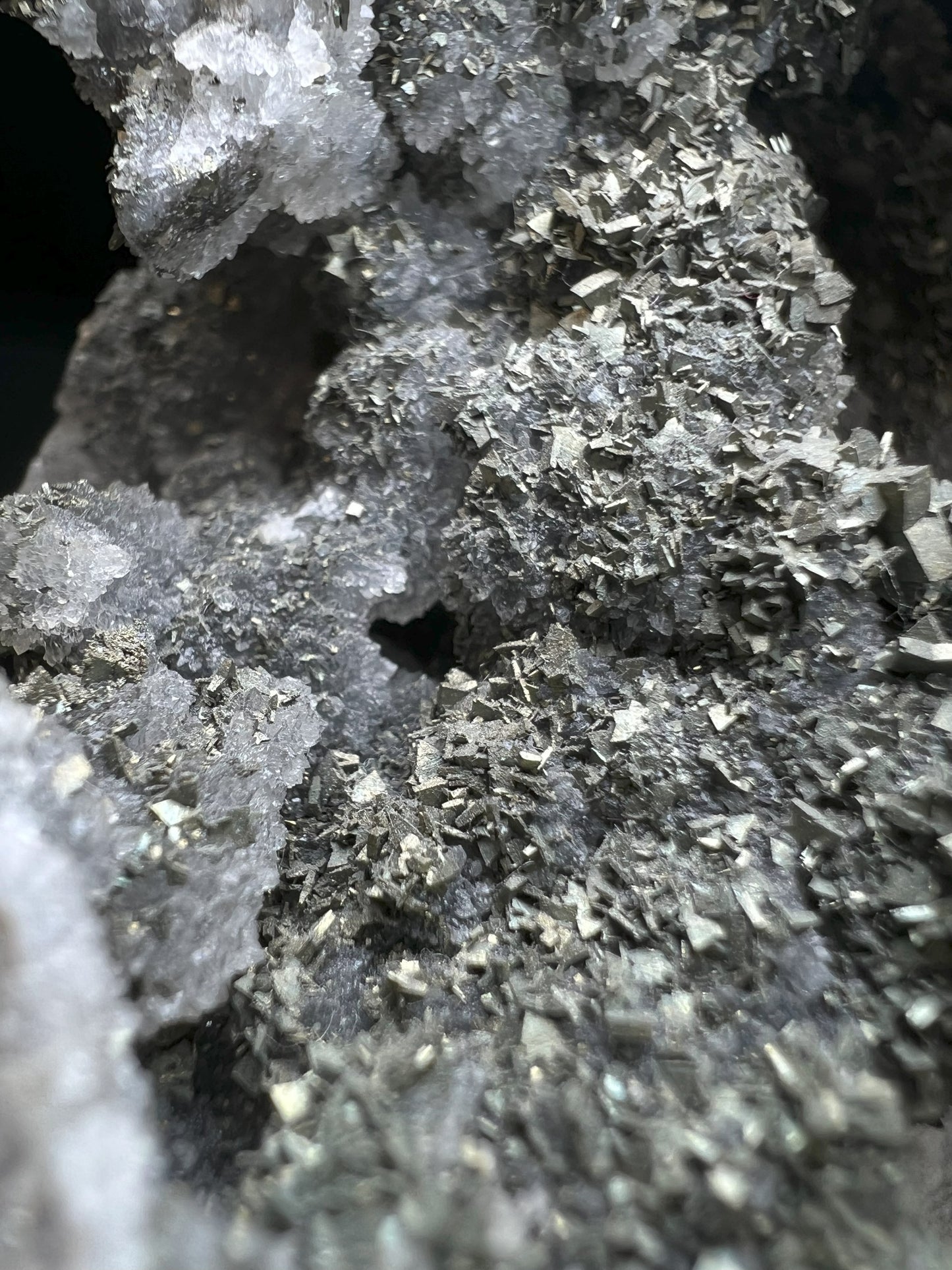 Marcasite And Chalcedony On Matrix From Indiana- Collectors Piece, Home Décor