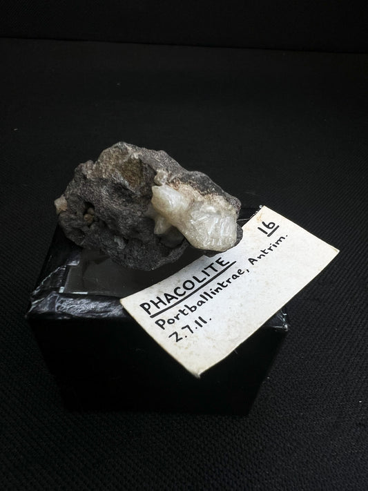 Phacolite Mineral From Portballintrae, Antrim, Northern Ireland- Collectors Piece