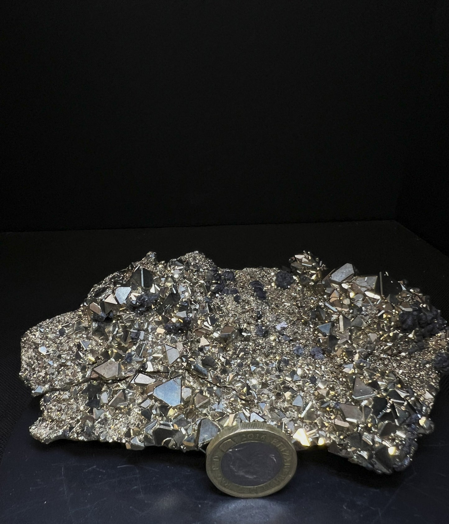 Pyrite With Sphalerite From Peru Statement Piece Perfect Gift Home Décor