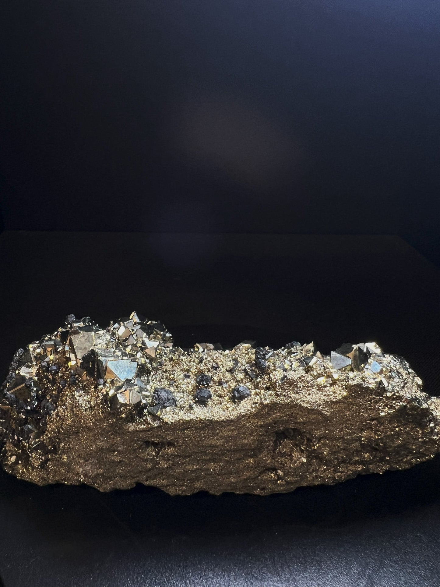 Pyrite With Sphalerite From Peru Statement Piece Perfect Gift Home Décor