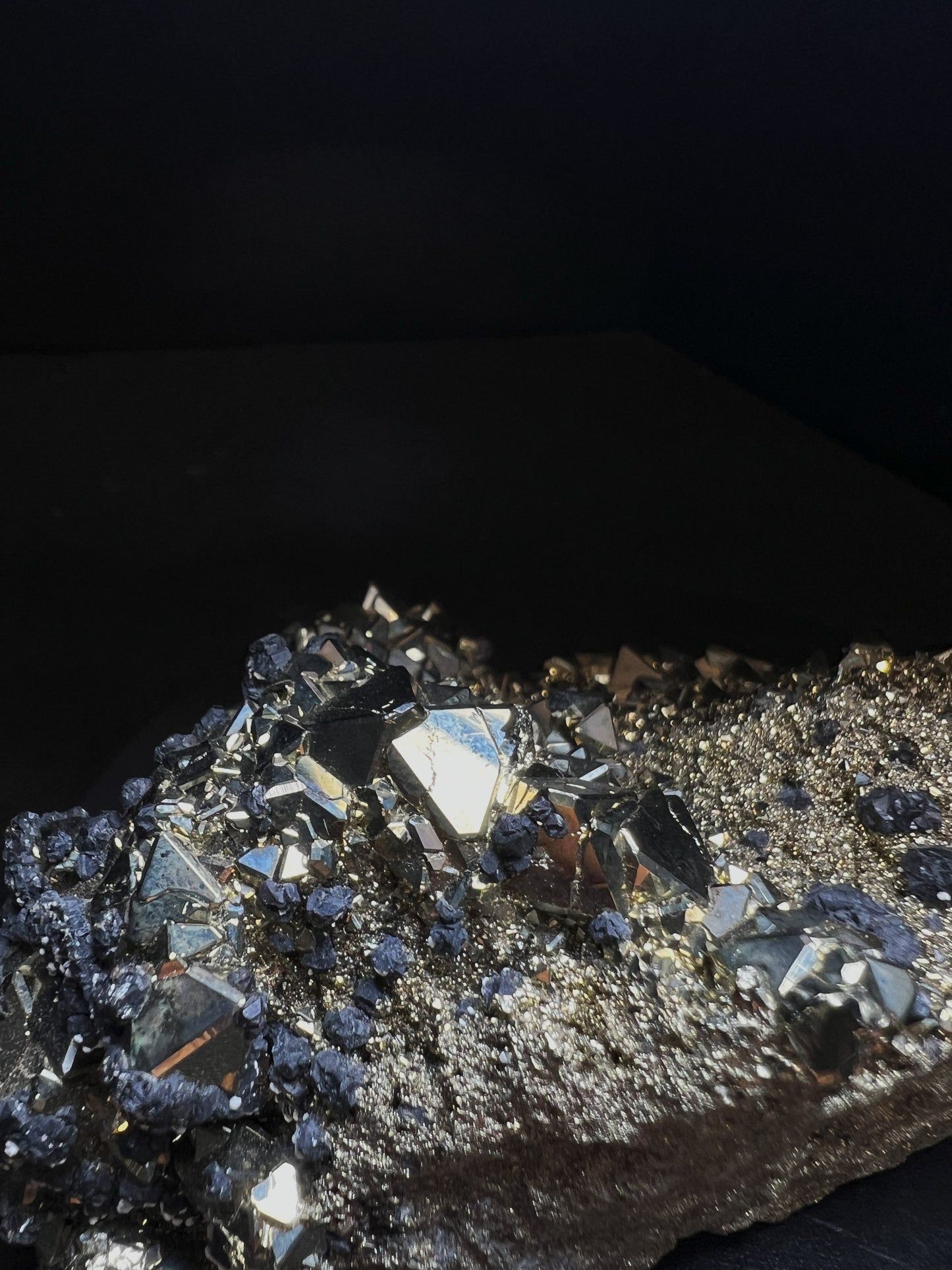 Pyrite With Sphalerite From Peru Statement Piece Perfect Gift Home Décor