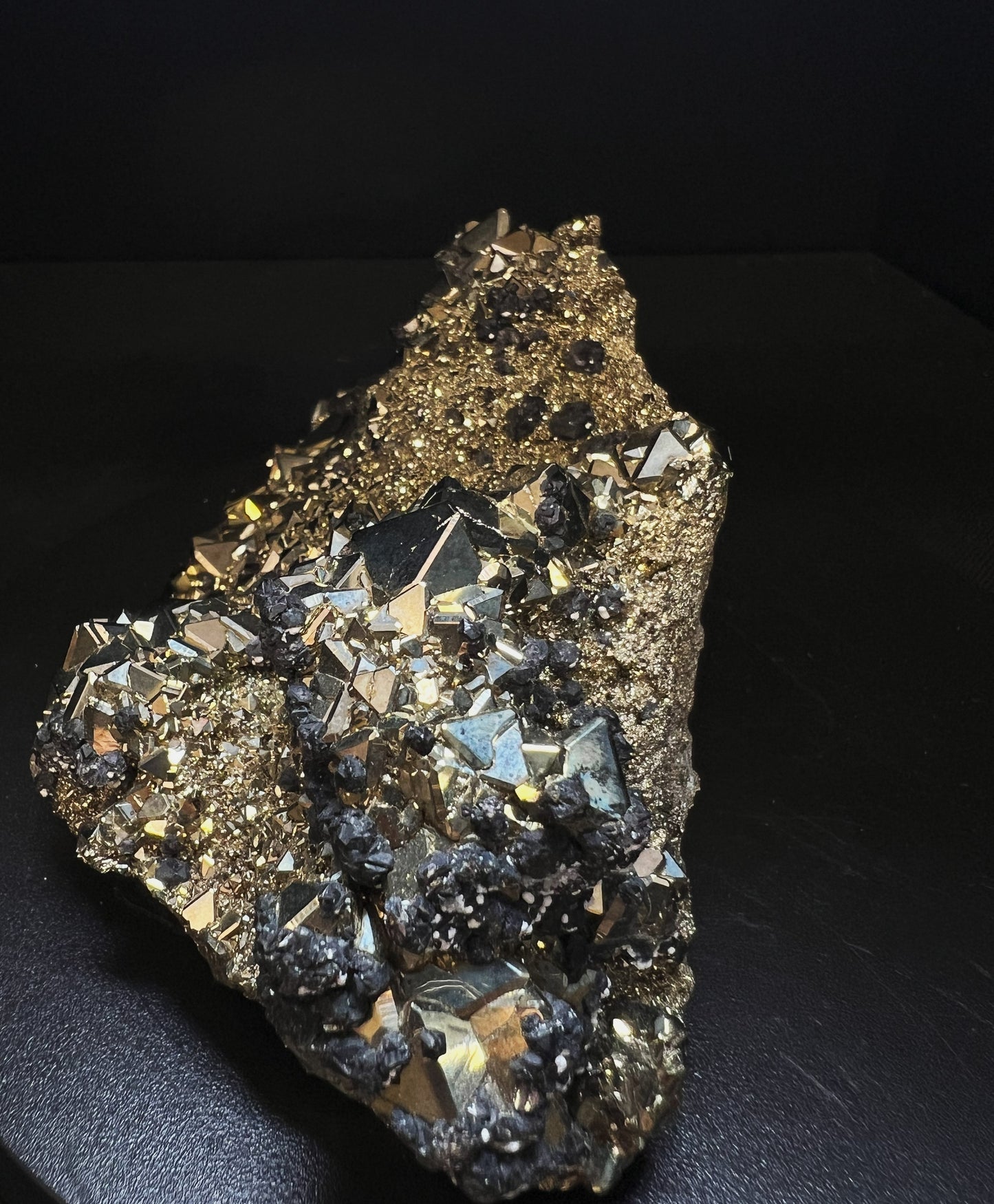 Pyrite With Sphalerite From Peru Statement Piece Perfect Gift Home Décor