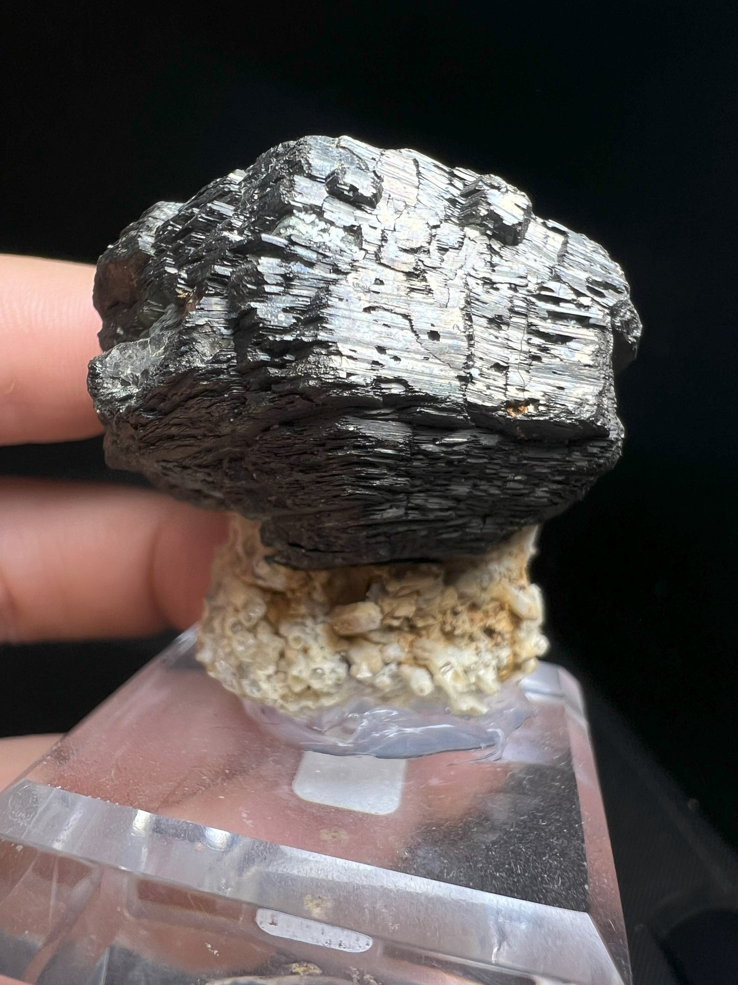 Pyrrhotite On Calcite From Dalnegorsk (Stand Included) Home Décor, Collectors Piece