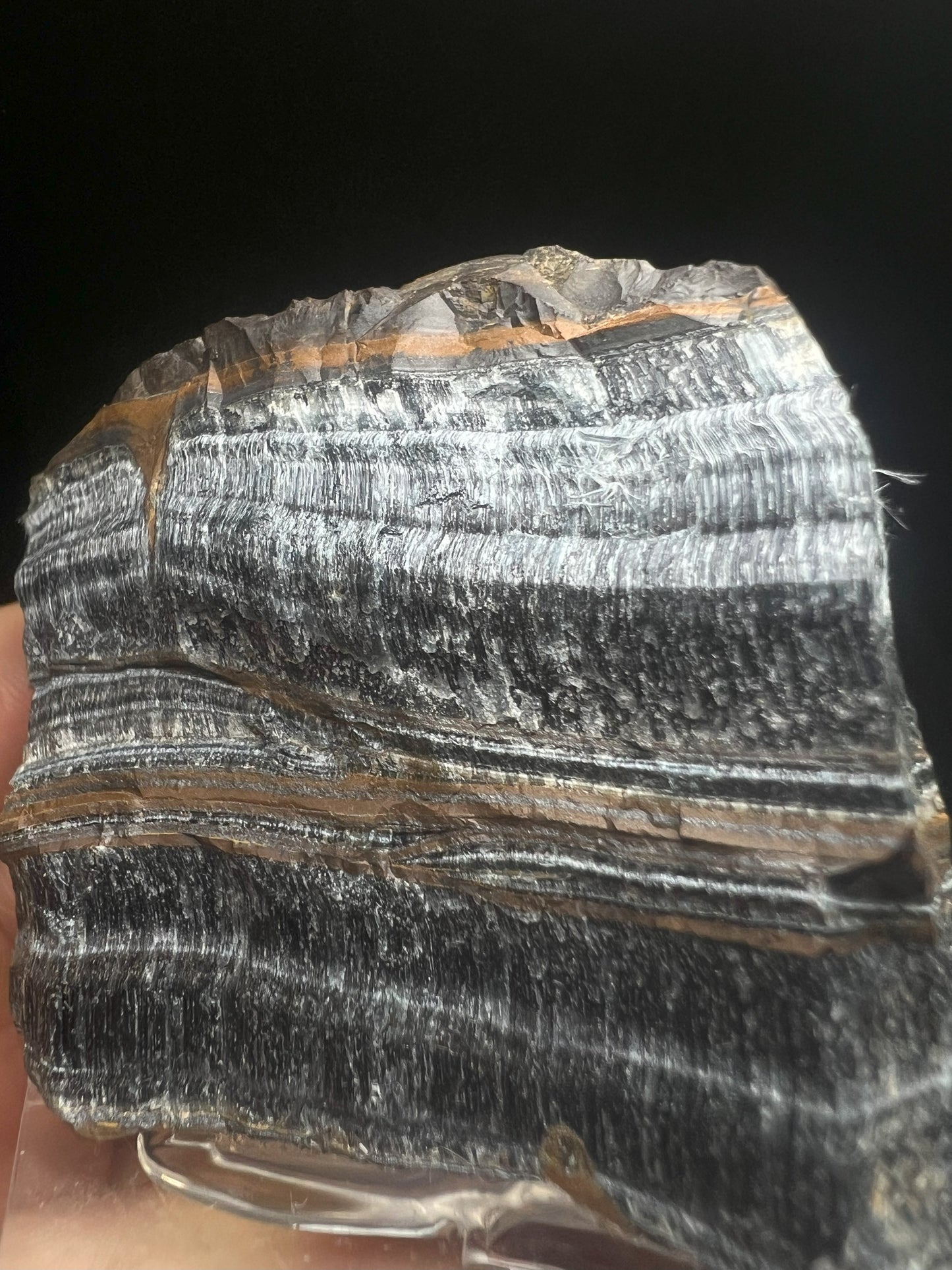 Riebeckite Var Crocodilite From Namibia- collectors piece, home décor, gift