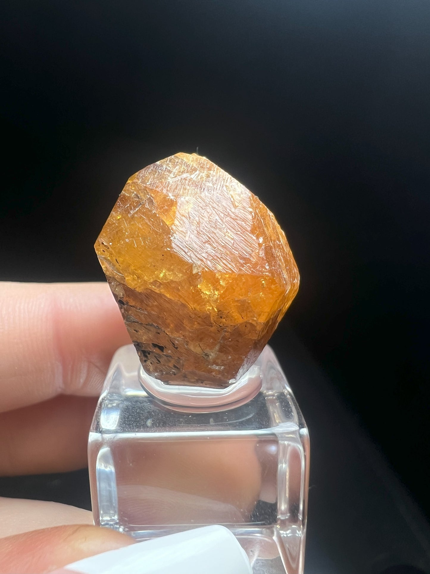 Spessartite Garnet From Madagascar- Collectors Piece, Statement Piece, Gem