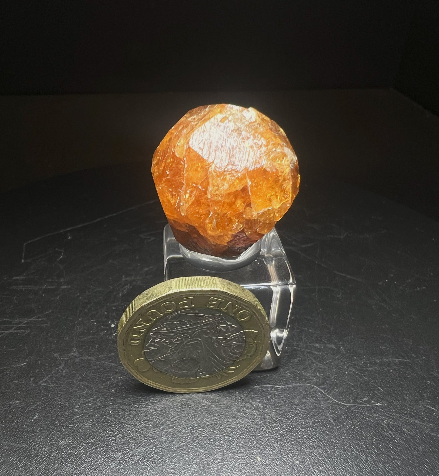Spessartite Garnet From Madagascar- Collectors Piece, Statement Piece, Gem