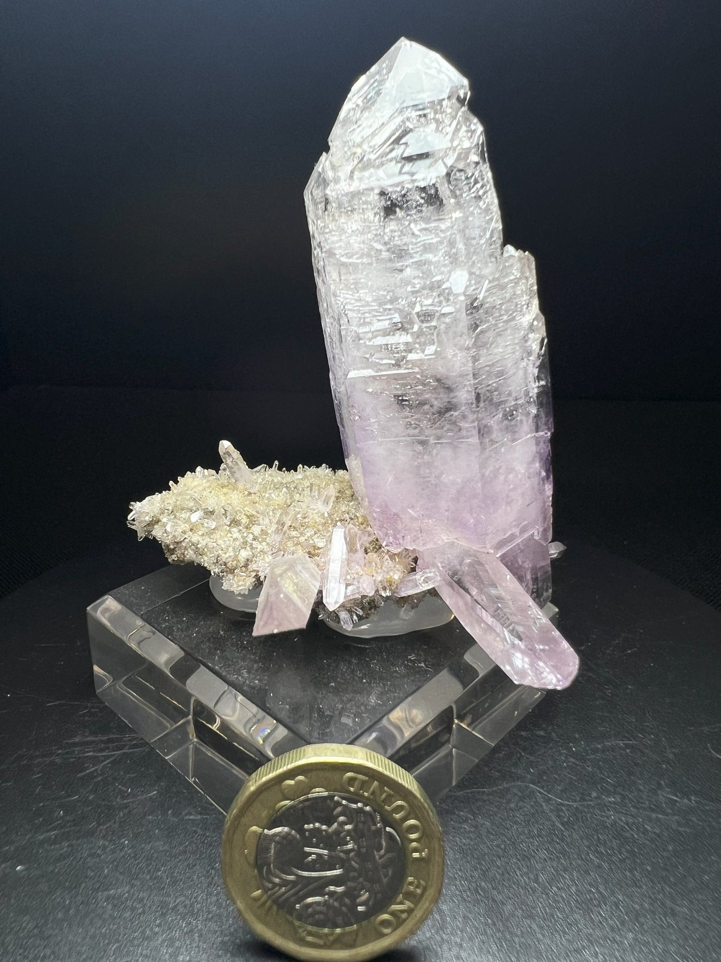 Water Etched Amethyst From Los Vigas Mine, Vera Cruz Mexico- Home Décor, Collectors Piece