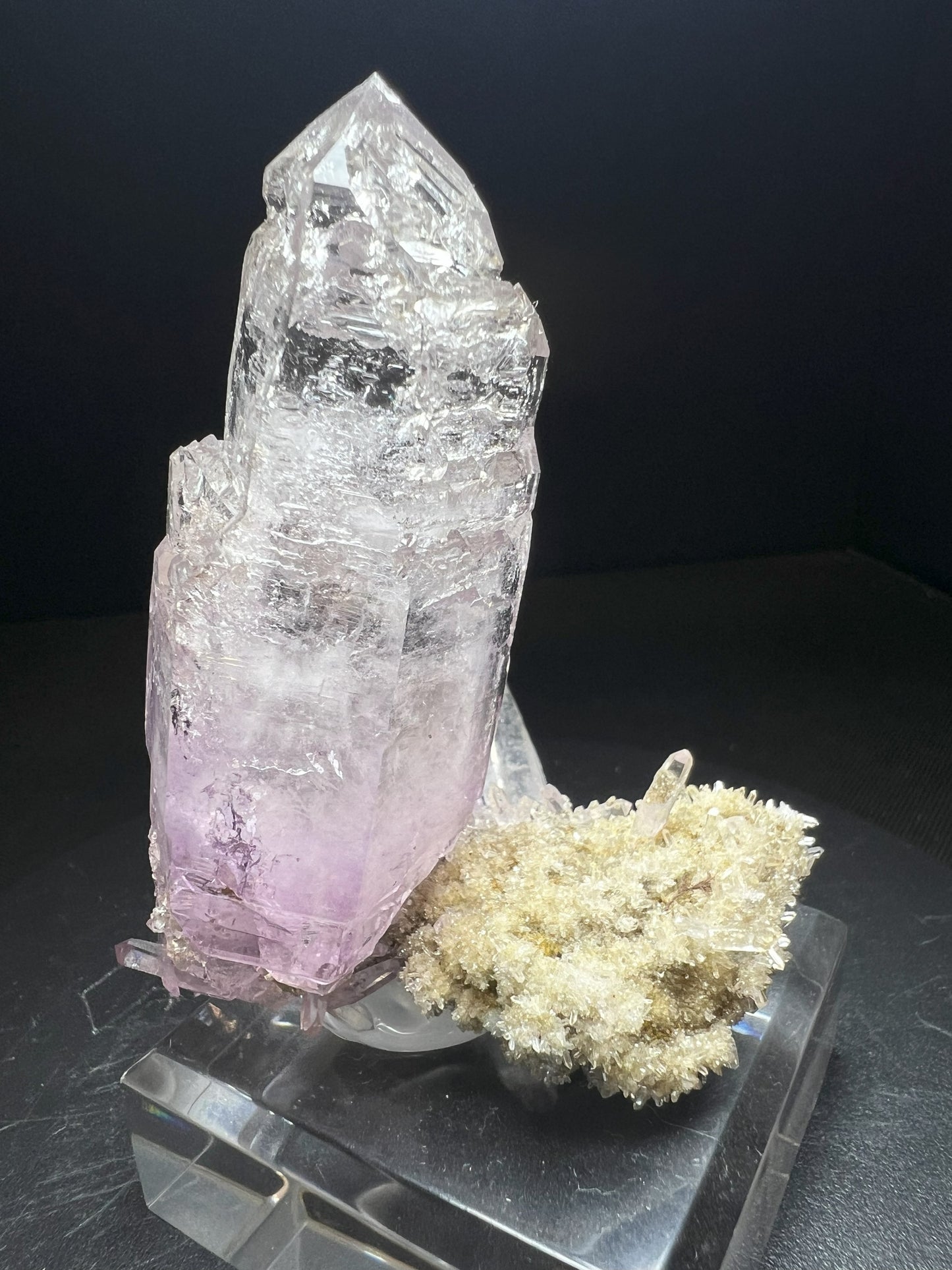 Water Etched Amethyst From Los Vigas Mine, Vera Cruz Mexico- Home Décor, Collectors Piece