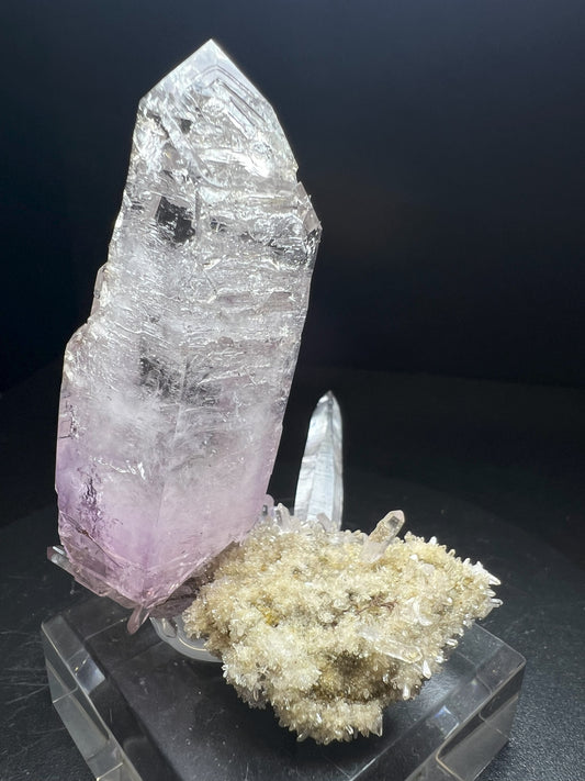 Water Etched Amethyst From Los Vigas Mine, Vera Cruz Mexico- Home Décor, Collectors Piece