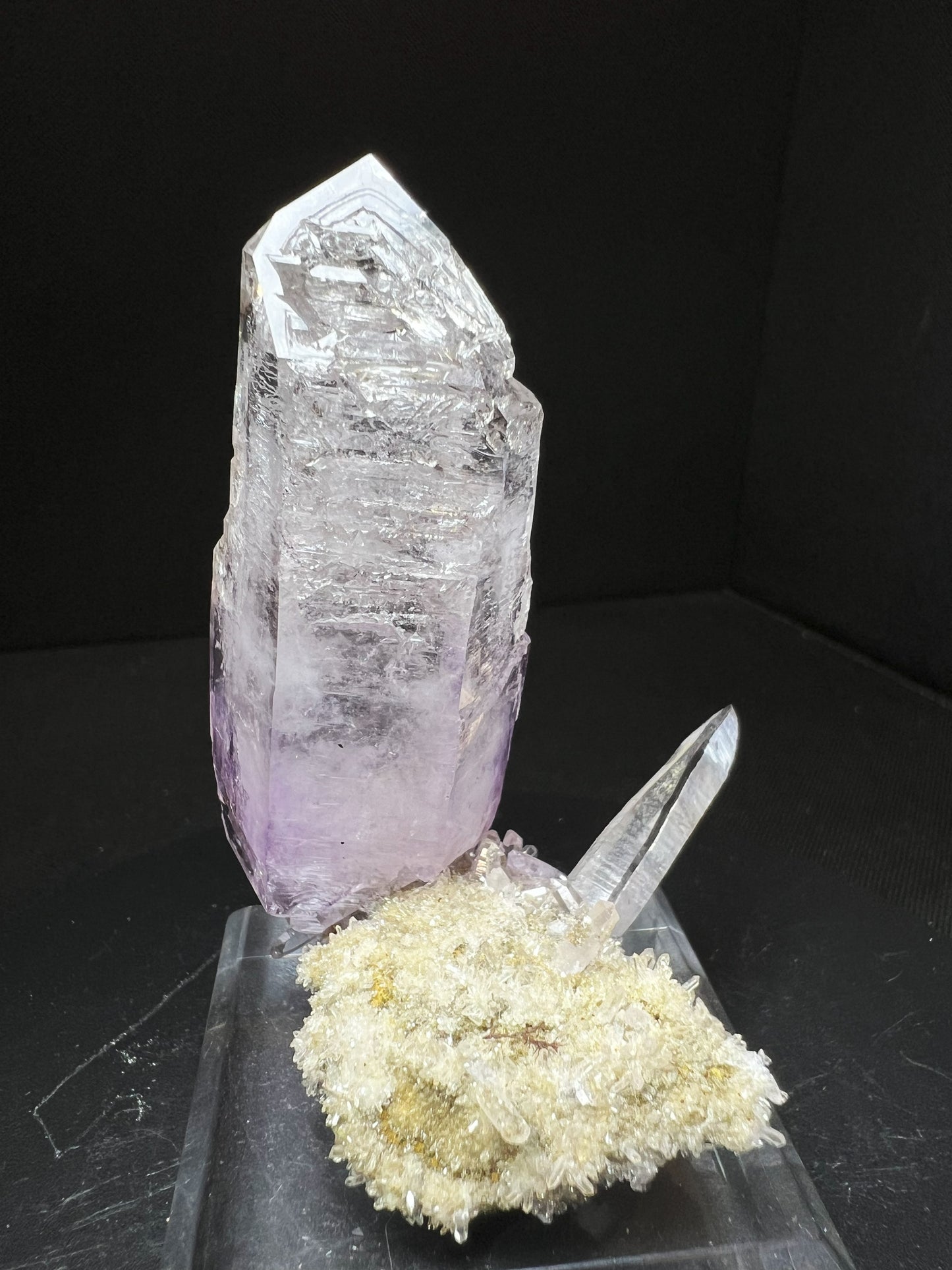 Water Etched Amethyst From Los Vigas Mine, Vera Cruz Mexico- Home Décor, Collectors Piece
