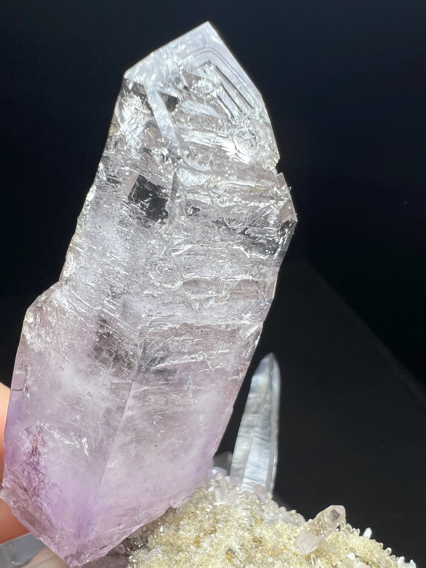Water Etched Amethyst From Los Vigas Mine, Vera Cruz Mexico- Home Décor, Collectors Piece