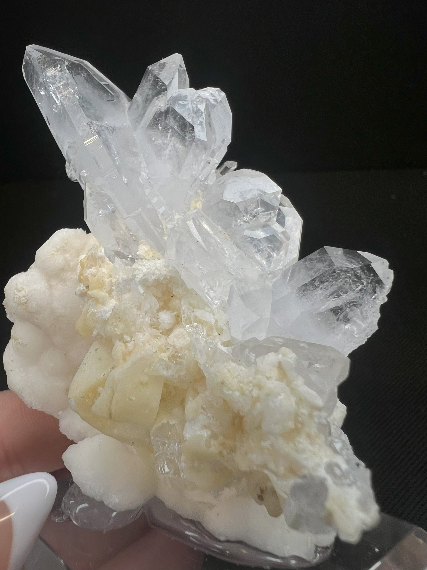 Faden Quartz With Calcite From Pakistan- Collectors Piece- Home Décor