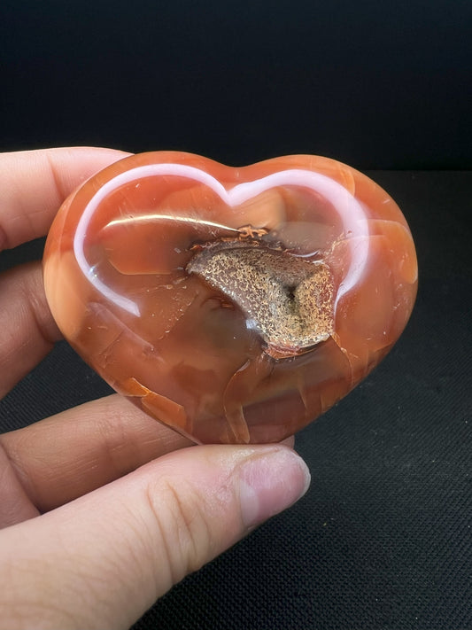 Outstanding Carnelian Heart Statement Piece Home Décor Perfect Gift