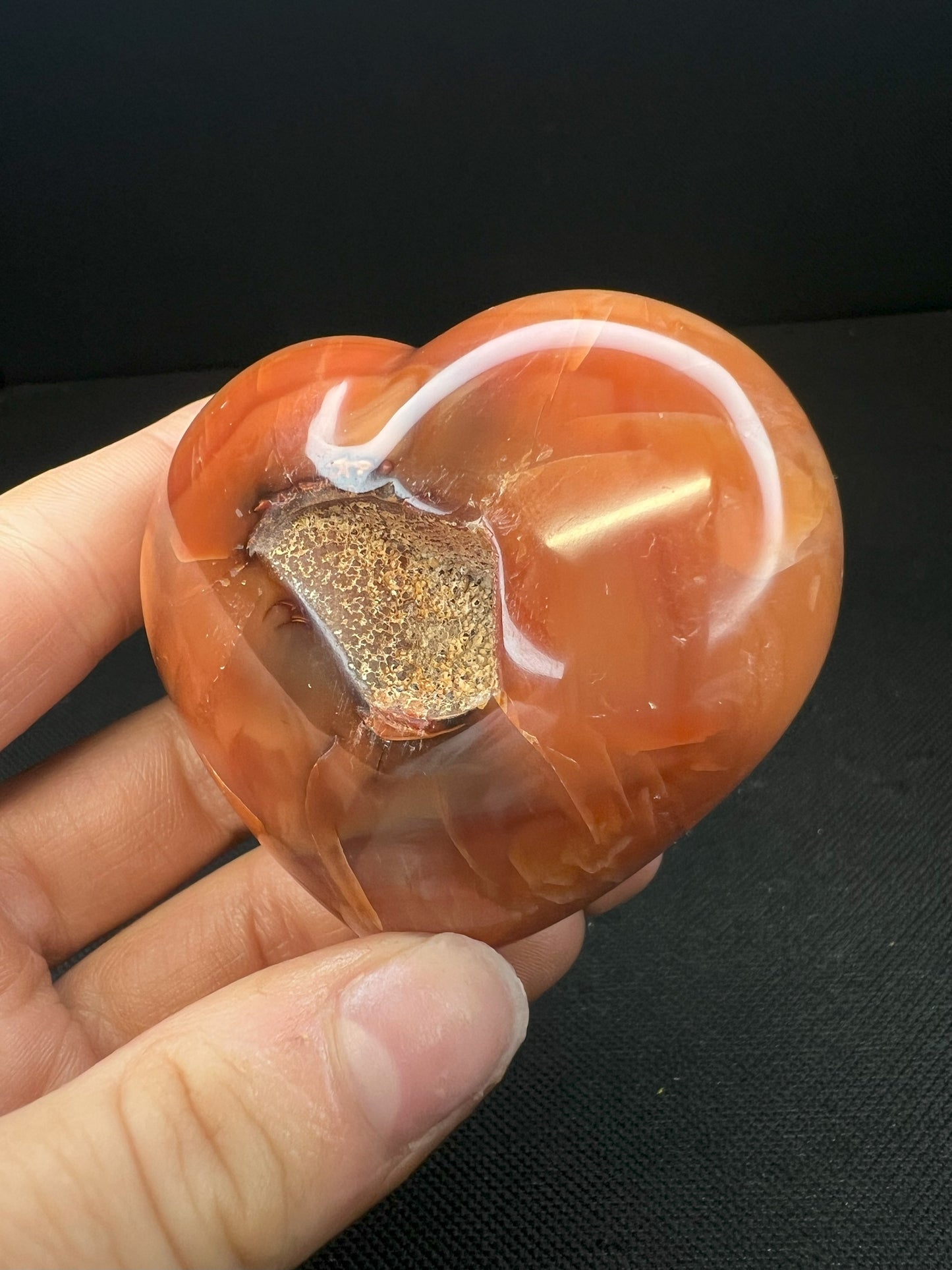 Outstanding Carnelian Heart Statement Piece Home Décor Perfect Gift
