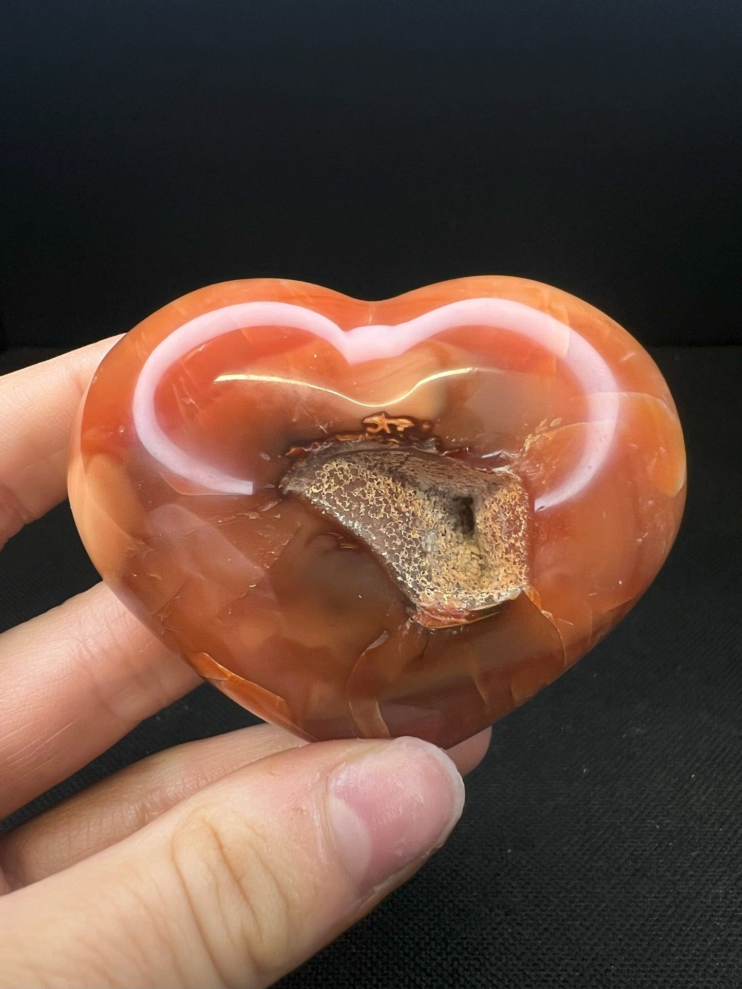 Outstanding Carnelian Heart Statement Piece Home Décor Perfect Gift