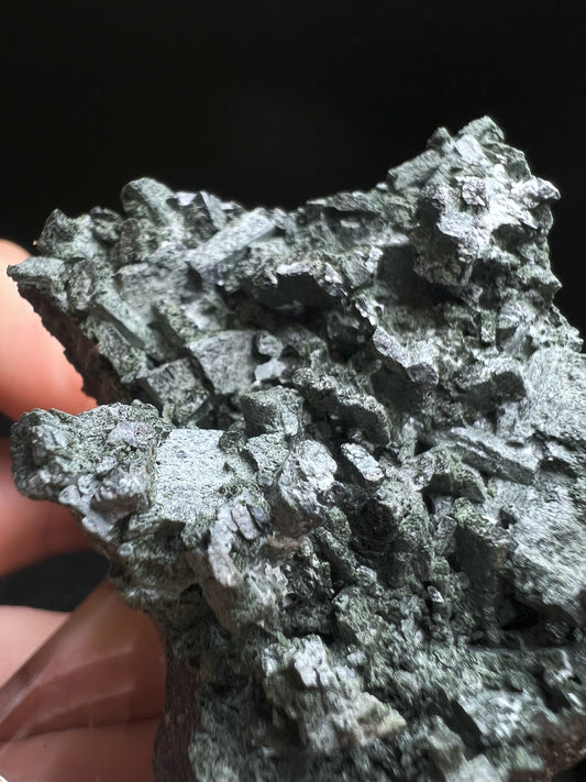 Hedenbergite From Vlastejovice, Bohemian Reg, Czech Republic- collectors piece <br>