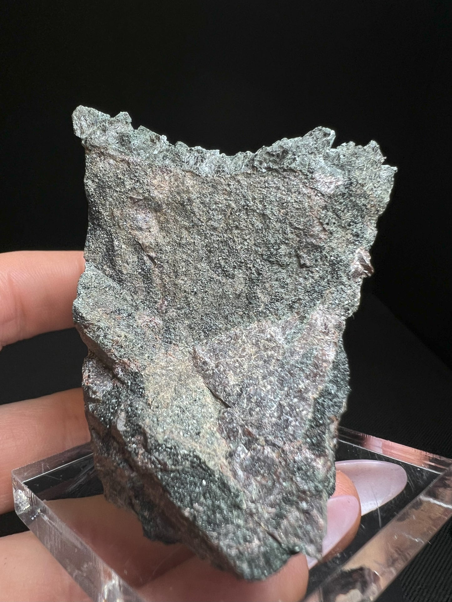 Hedenbergite From Vlastejovice, Bohemian Reg, Czech Republic- collectors piece <br>
