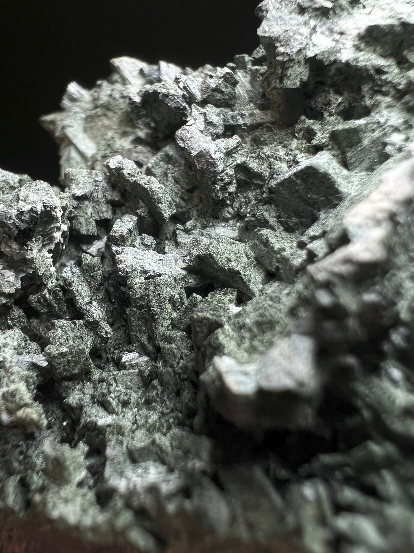 Hedenbergite From Vlastejovice, Bohemian Reg, Czech Republic- collectors piece <br>
