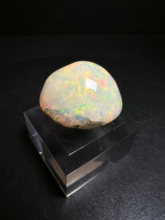 Phenomenal Welo Ethiopian Opal (Stand Included) Collectors Piece, Jewellery Making, Home Décor