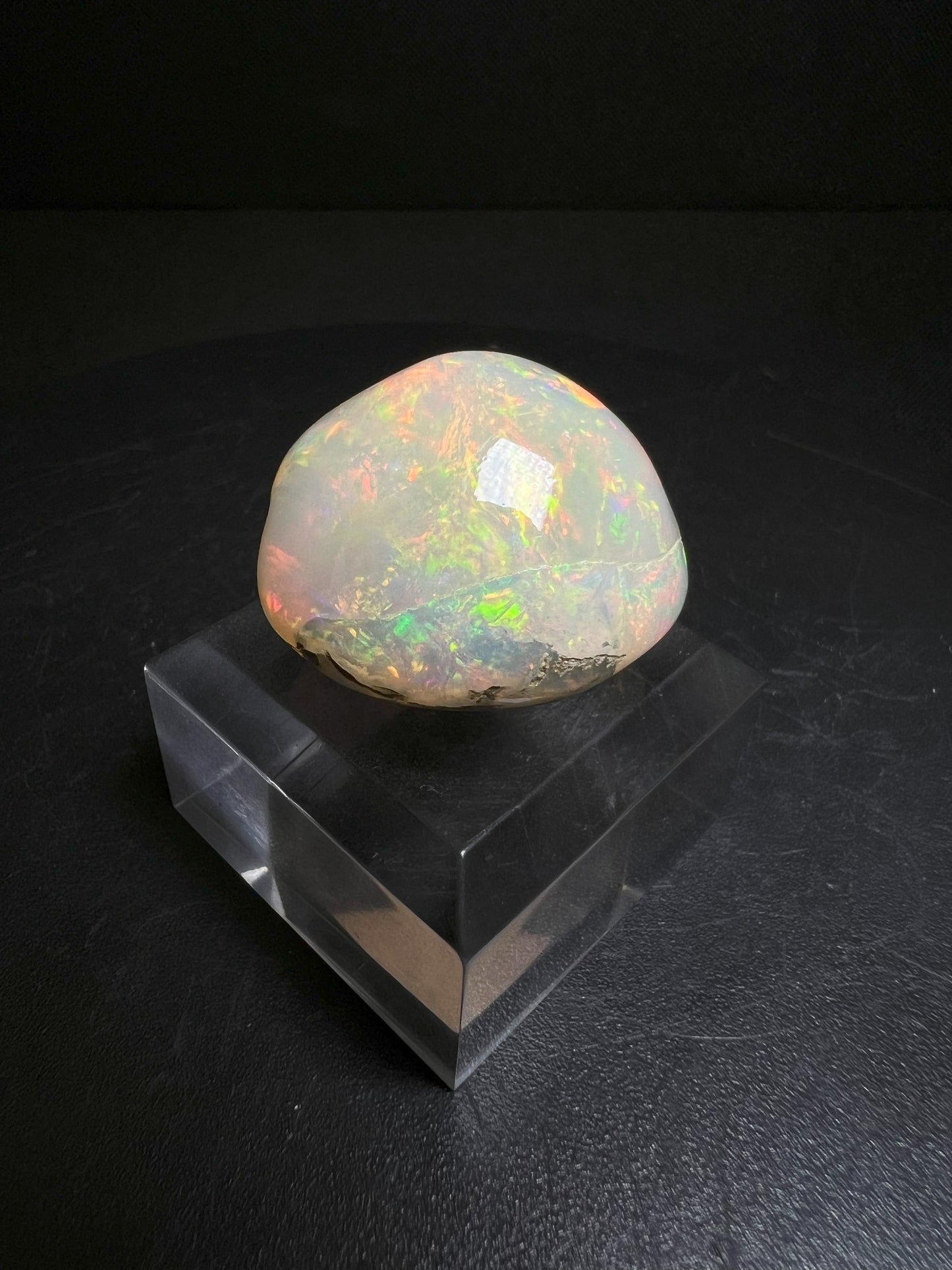 Phenomenal Welo Ethiopian Opal (Stand Included) Collectors Piece, Jewellery Making, Home Décor