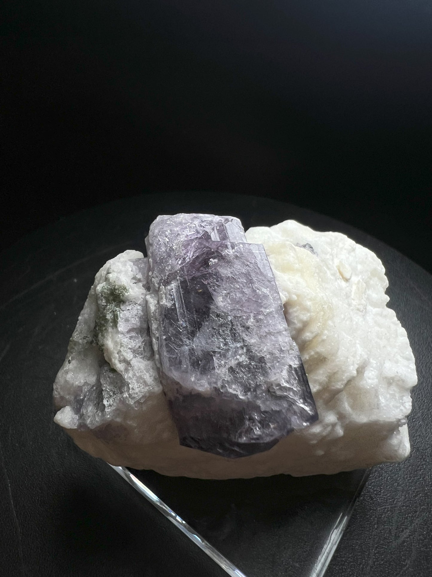 Rare Double Terminated Purple Scapolite From Badakhshan, Afghanistan
