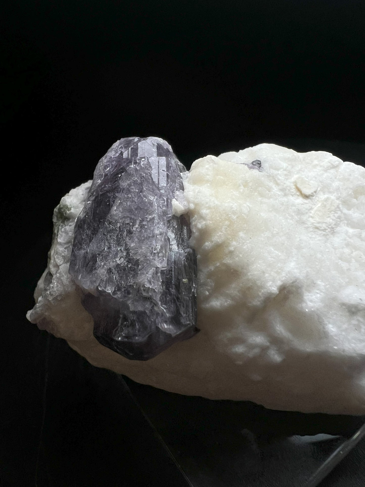 Rare Double Terminated Purple Scapolite From Badakhshan, Afghanistan
