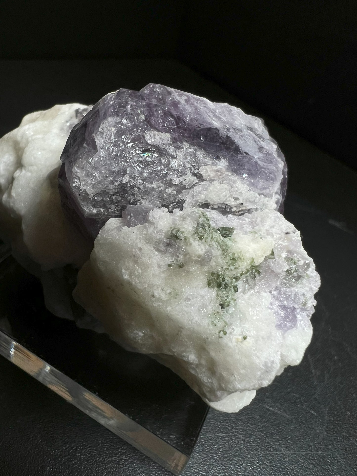 Rare Double Terminated Purple Scapolite From Badakhshan, Afghanistan