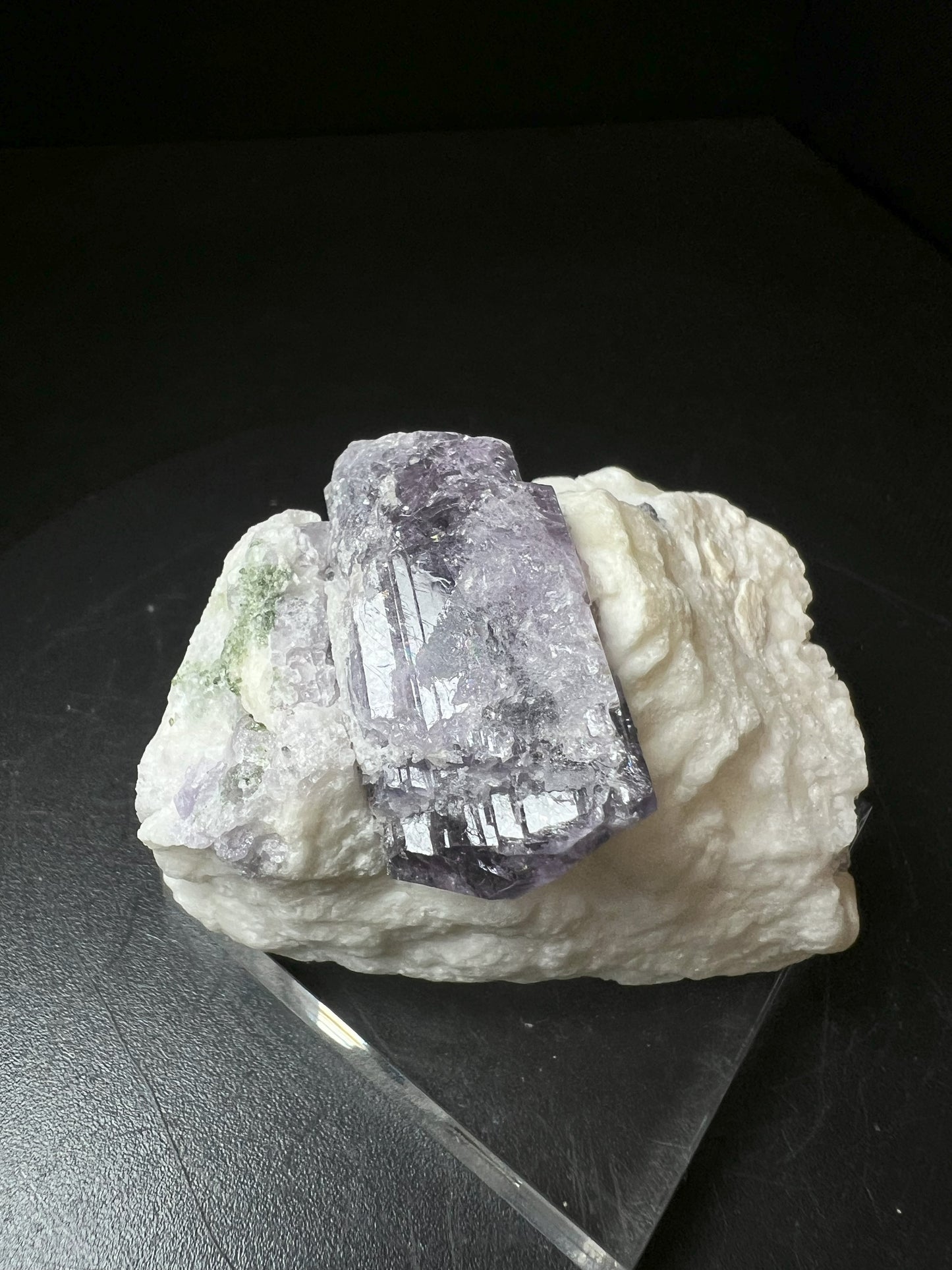 Rare Double Terminated Purple Scapolite From Badakhshan, Afghanistan