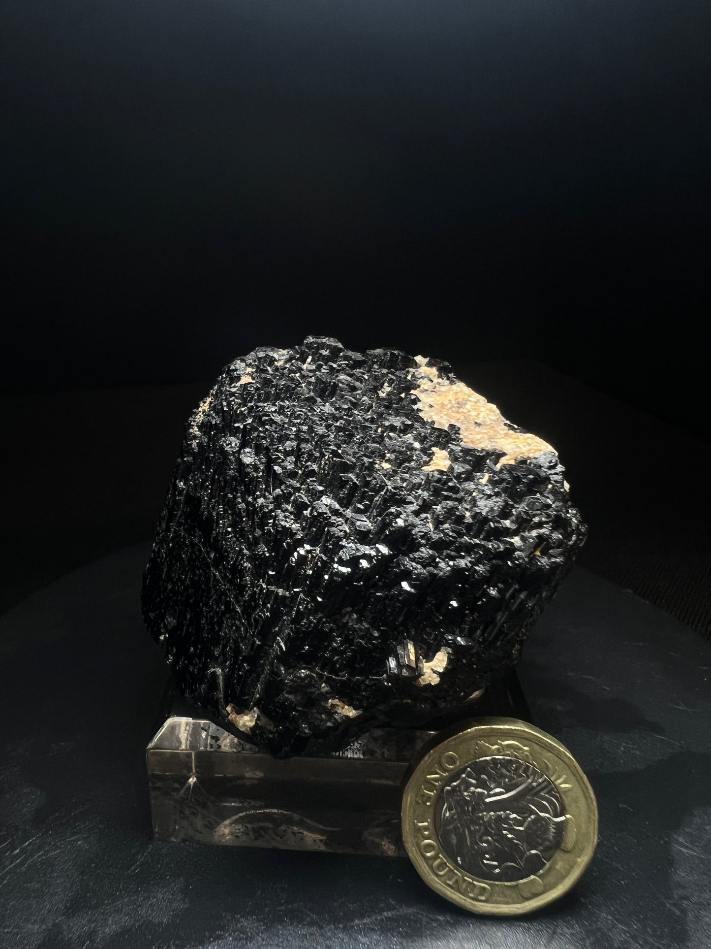 Black Tourmaline W Quartz With Loads of Terminations From Erongo, MTS, Namibia- Collectors Piece, Home Décor