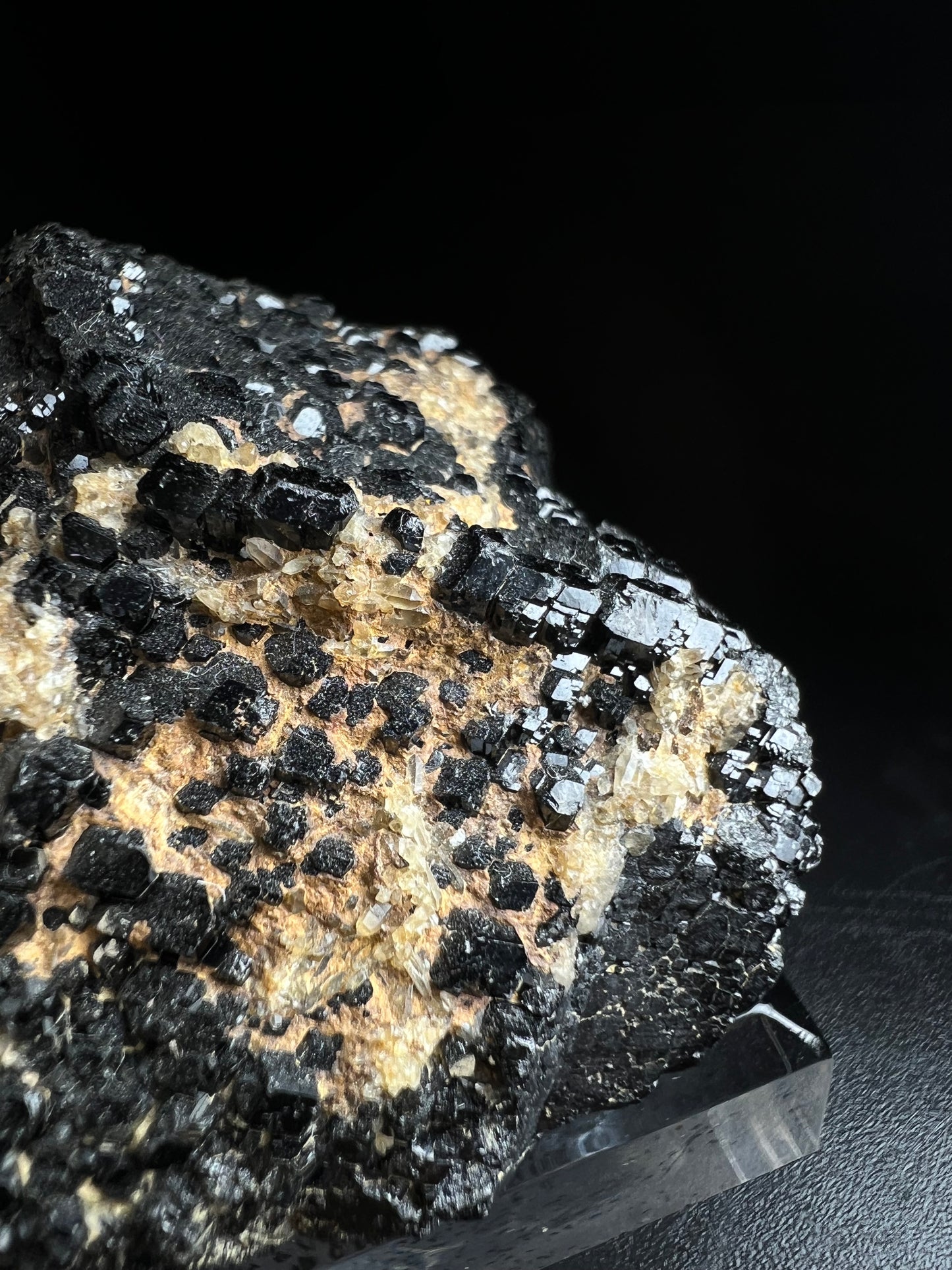 Black Tourmaline W Quartz With Loads of Terminations From Erongo, MTS, Namibia- Collectors Piece, Home Décor