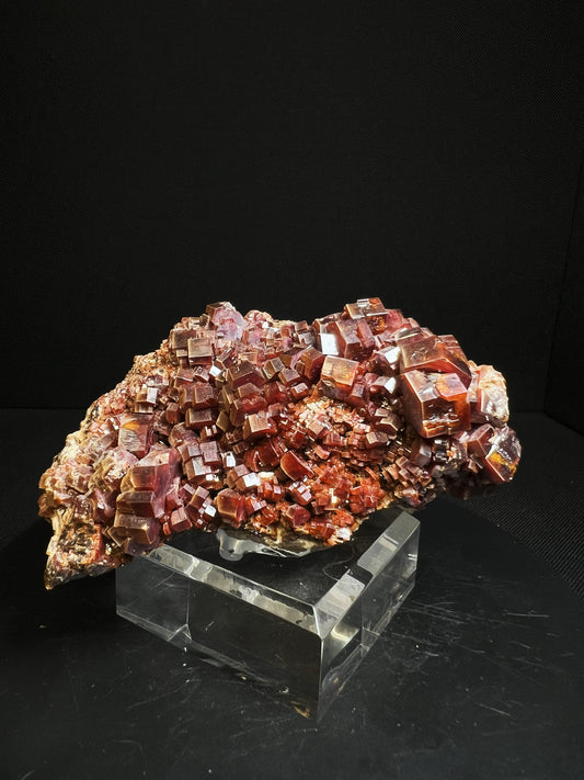 Stunning Natural Vanadinite Cluster From Morocco- Collectors Piece, Gift, Home Décor