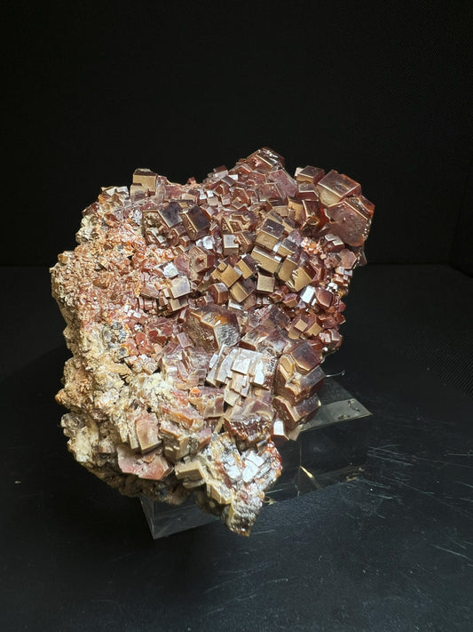 Stunning Natural Vanadinite Cluster From Morocco- Collectors Piece, Gift, Home Décor