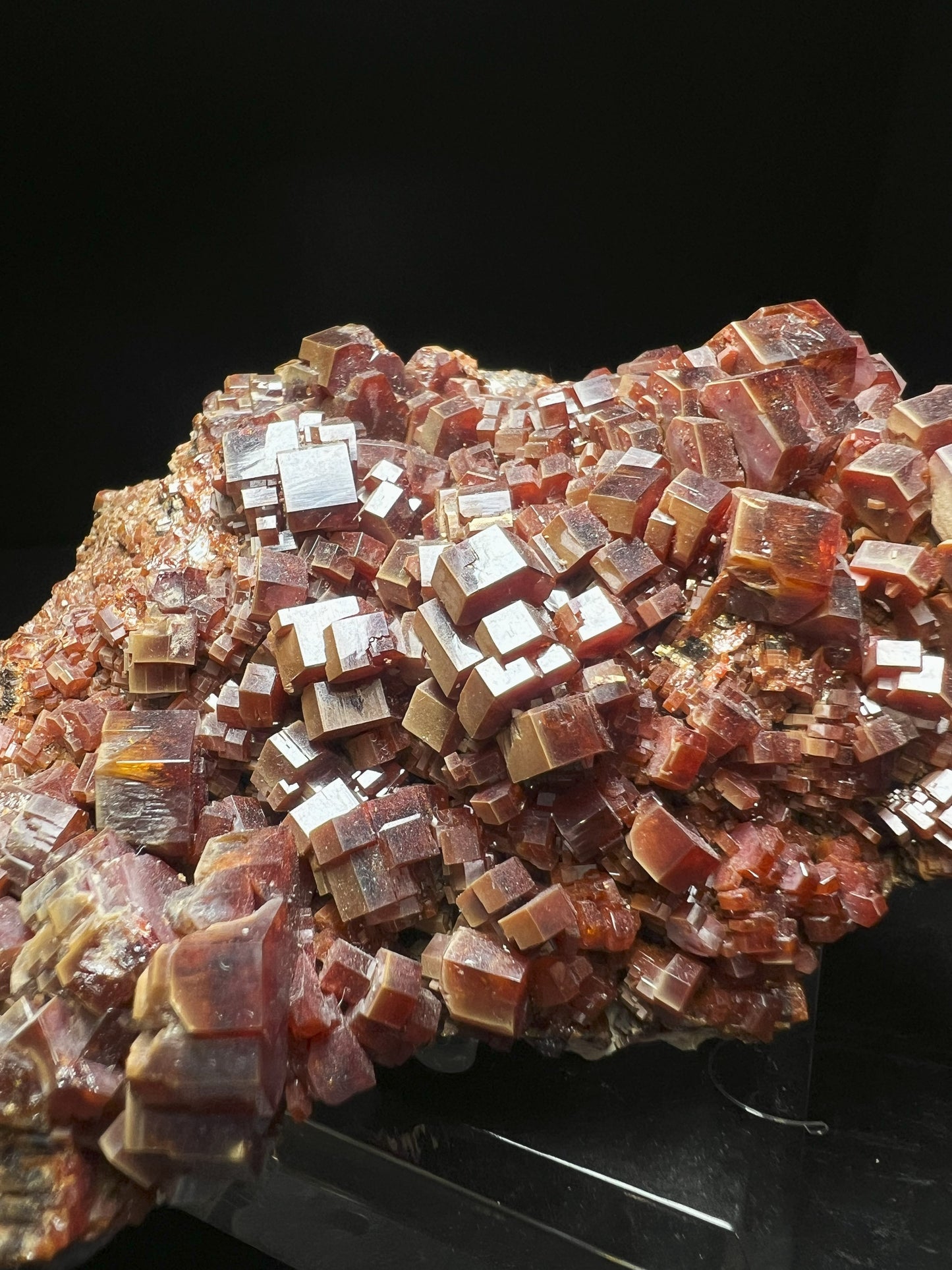 Stunning Natural Vanadinite Cluster From Morocco- Collectors Piece, Gift, Home Décor