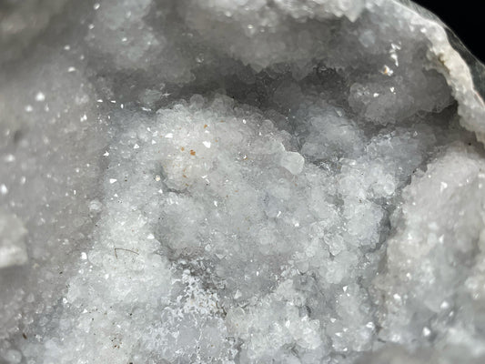 Outstanding Rare Druzy Chalcedony And Apophyllite Geode From Jalgaon District Maharashtra India Collectors Piece Home Décor