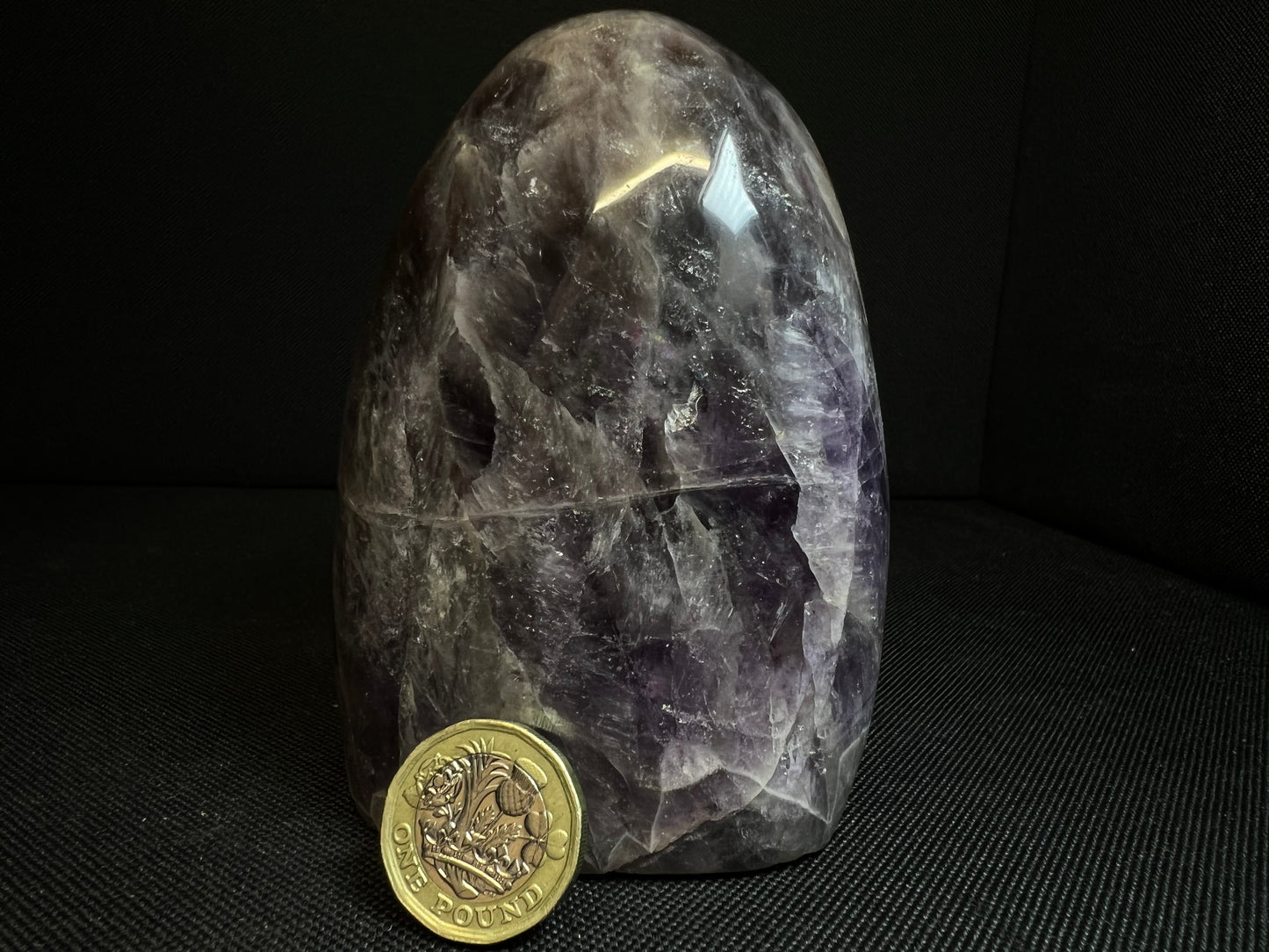 Chevron Amethyst Freeform- Statement Piece, Home Décor, Perfect Gift