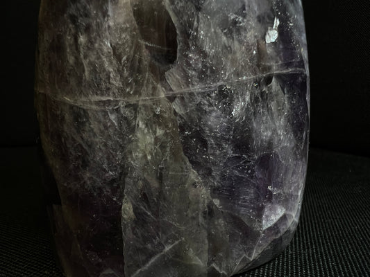 Chevron Amethyst Freeform- Statement Piece, Home Décor, Perfect Gift