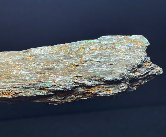 Iridescent Rainbow Hematite Rare Mineral From Brazil Collectors Piece