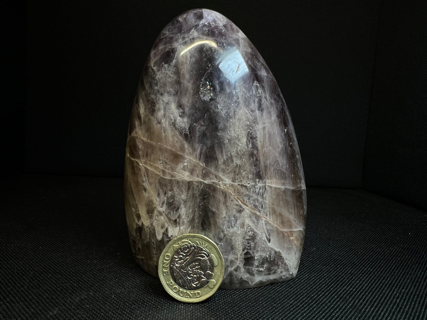 Chevron Amethyst Freeform- Statement Piece, Home Décor, Perfect Gift