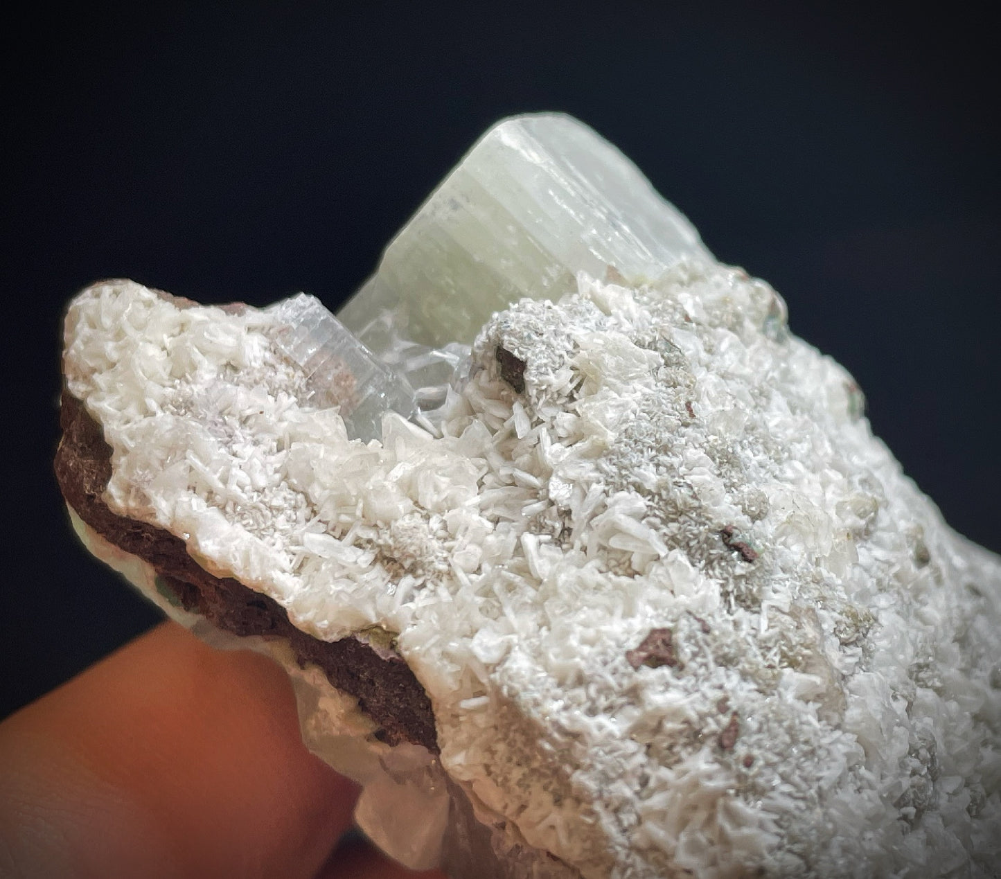 Apophyllite And Stilbite From Jalgaon District Maharashtra India Collectors Piece