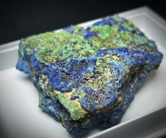 Natural Raw Azurite and Malachite From Madagascar