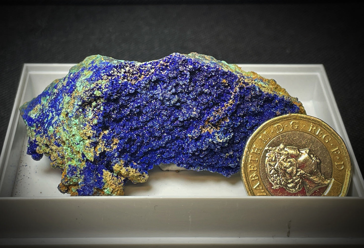 Natural Raw Azurite and Malachite From Madagascar