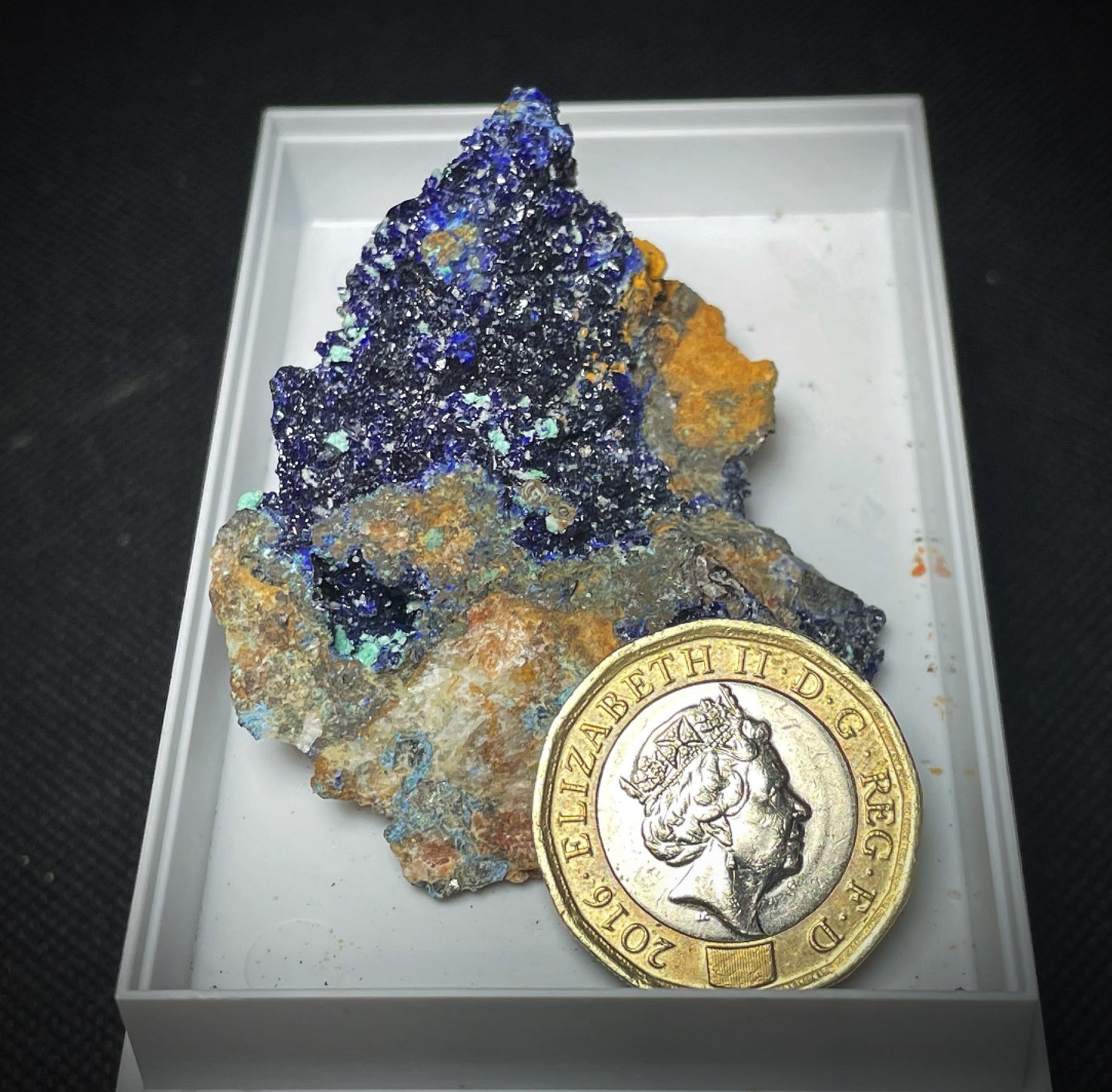 Natural Raw Azurite and Malachite From Madagascar