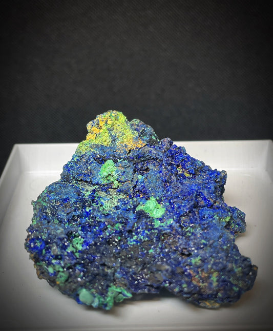 Natural Raw Azurite and Malachite From Madagascar