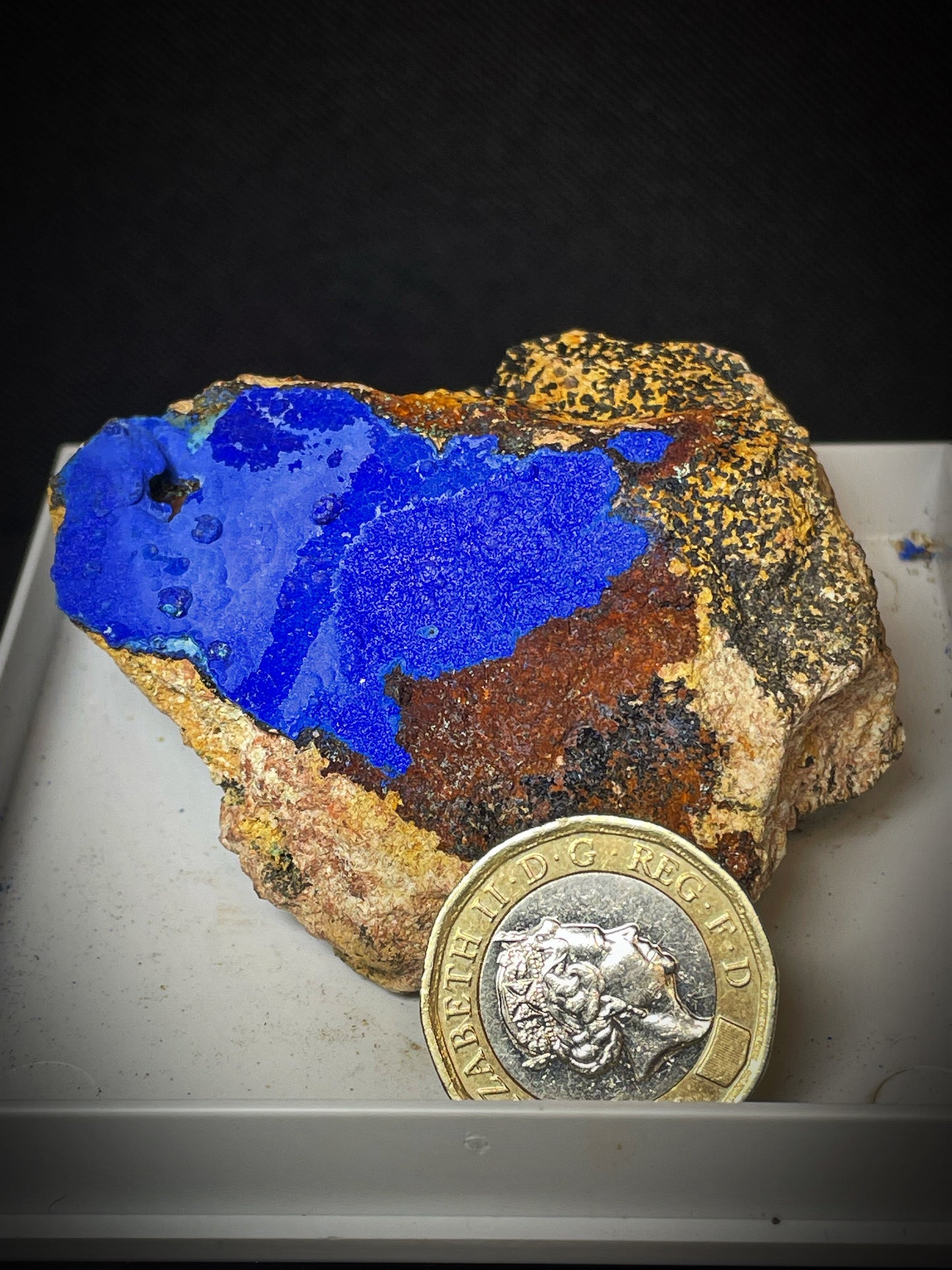 Natural Raw Azurite and Malachite From Madagascar