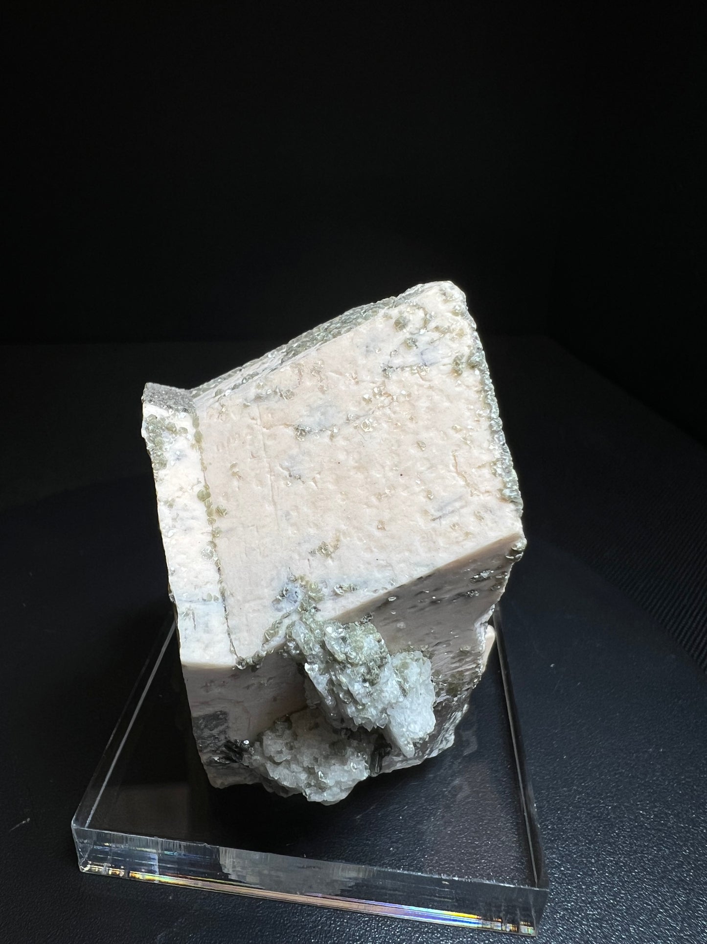 Twinned Microcline Formation With Smoky With Quartz From Papacharcra, Catamarca, Argentina- Collectors Piece, Crystal Healing