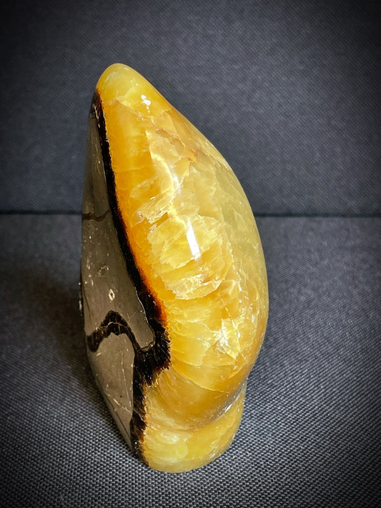 Polished Septarian nodule Freeform From Madagascar