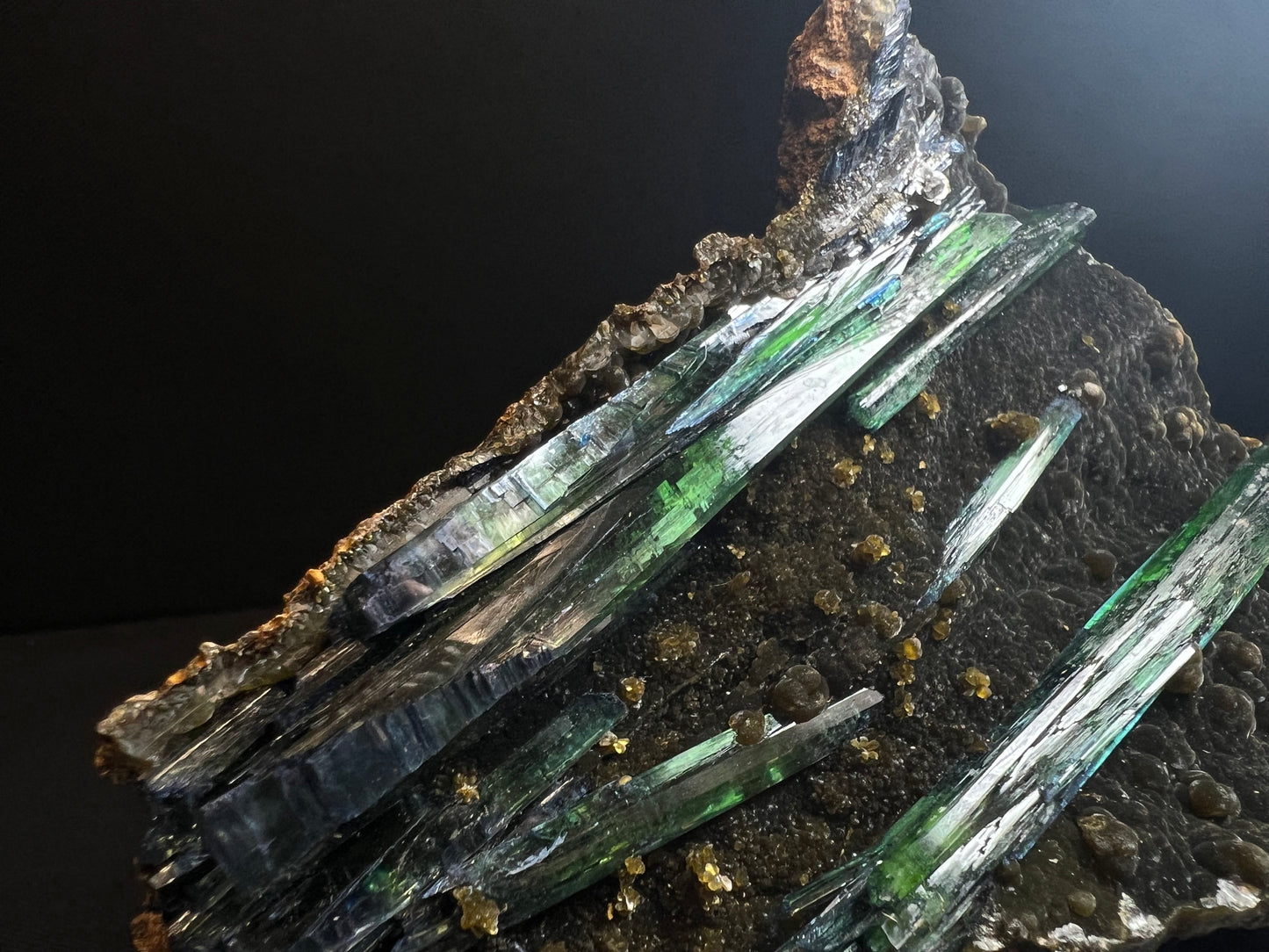 Vivianite With Siderite From Cavaburi River, Amazonas, Brazil- Collectors Piece, Crystal Healing