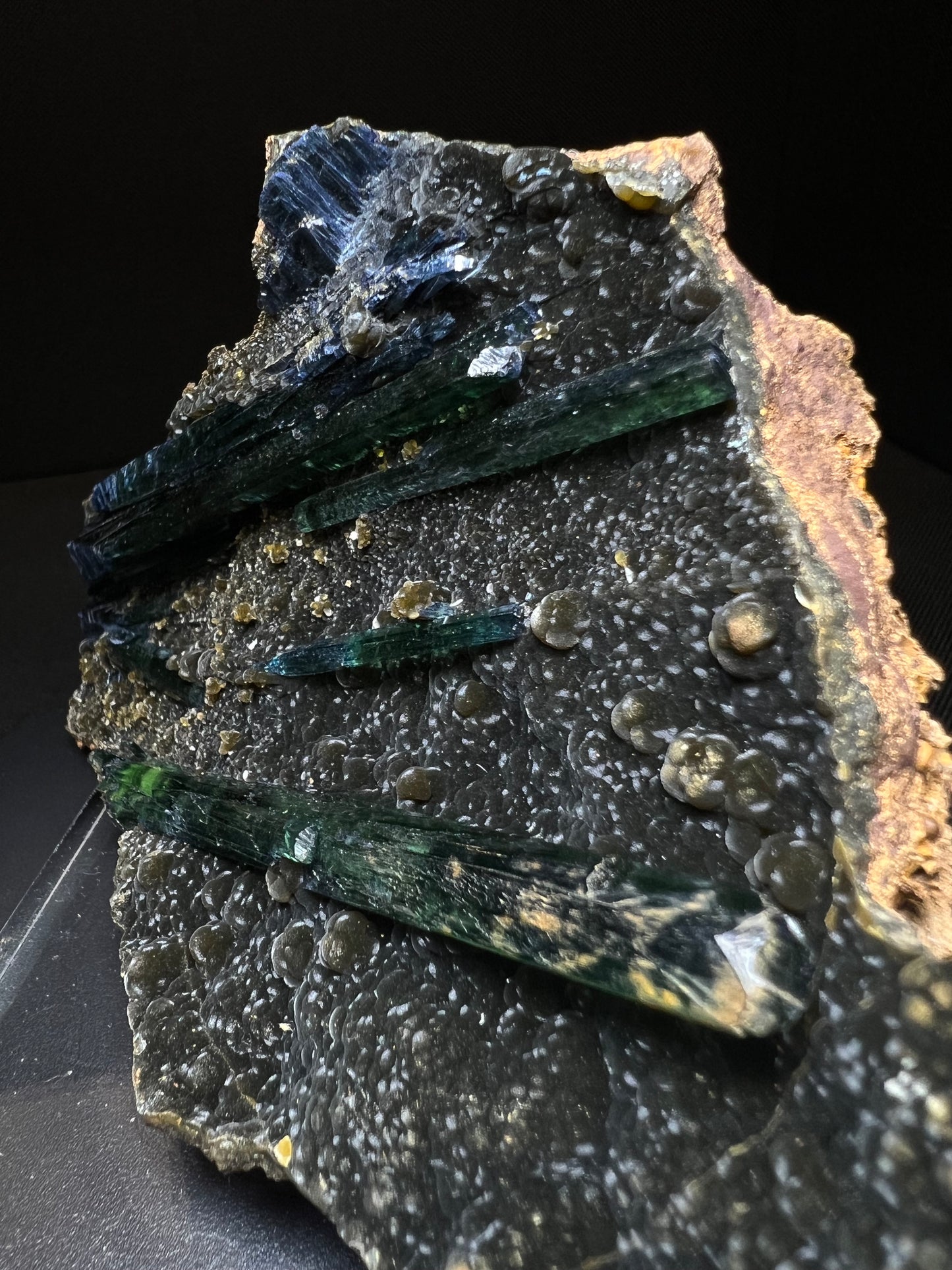 Vivianite With Siderite From Cavaburi River, Amazonas, Brazil- Collectors Piece, Crystal Healing