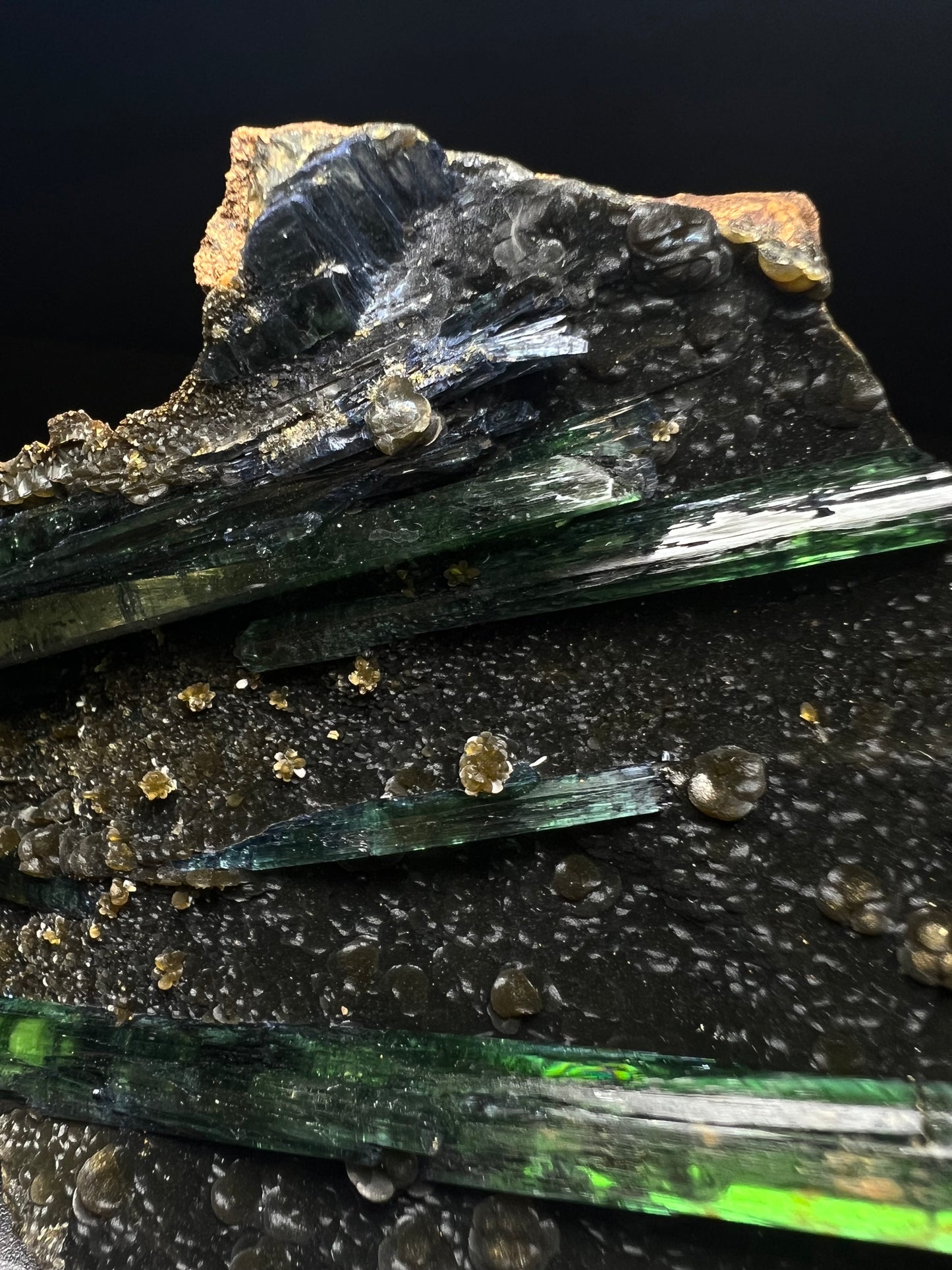 Vivianite With Siderite From Cavaburi River, Amazonas, Brazil- Collectors Piece, Crystal Healing